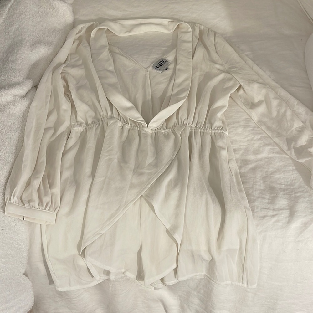 Sabo skirt long sleeve romper/skort